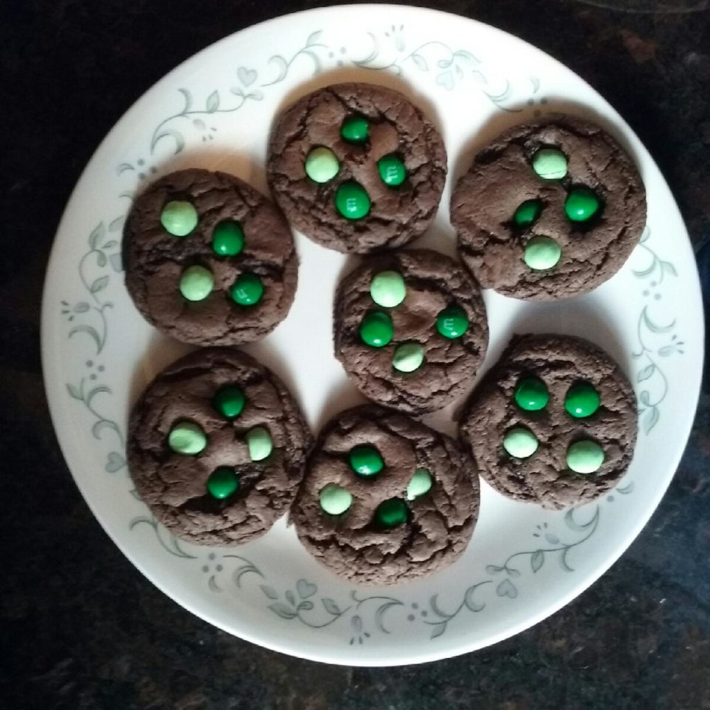 Mint Chocolate Cookies