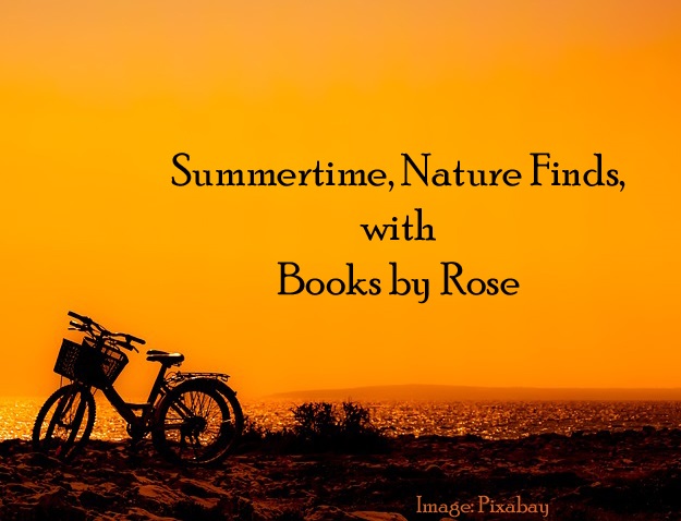 Summertime, Nature Finds, with Books by Rose