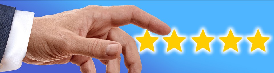 5 Star reviews 
