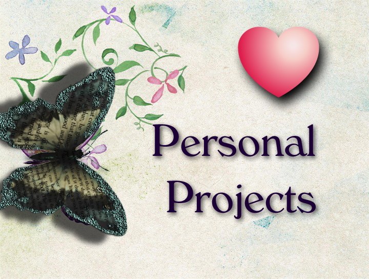 Art poster for "Personal Projects." 