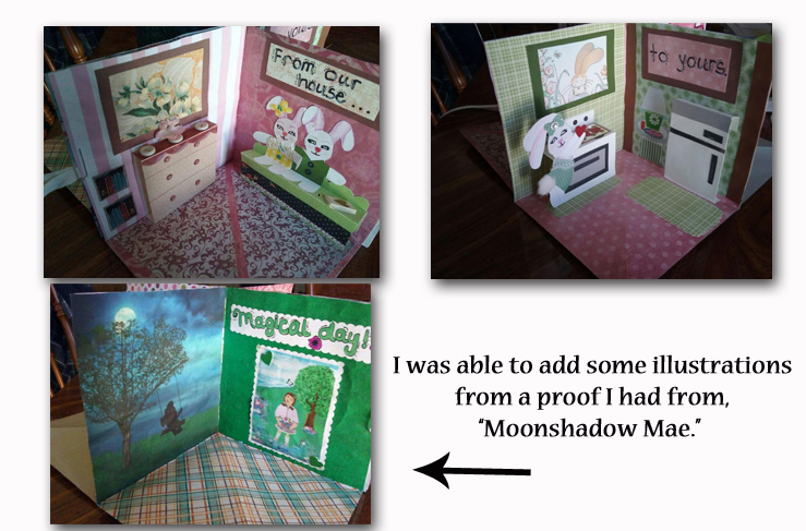 Project made from, "Maggie, Millie, and Merrie's Mystery Mail." 