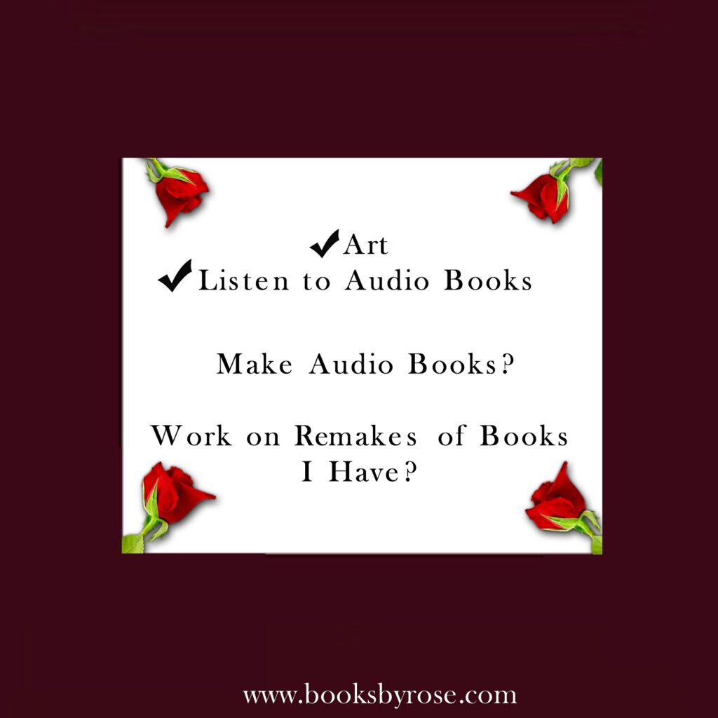 Art, Audio Books and Remakes?