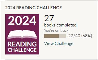 Goodreads Challenge 2024