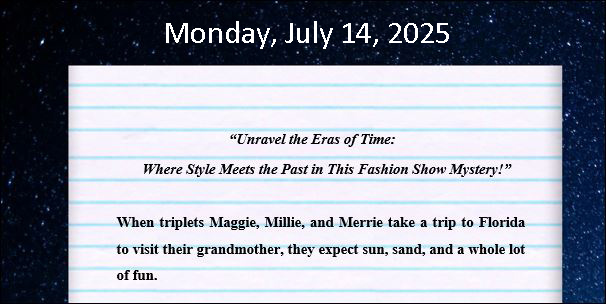 Monday, July 14, 2025 Monday, July 14, 2025