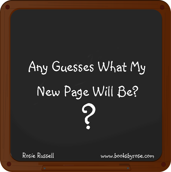 What Will My New Page Be? 
