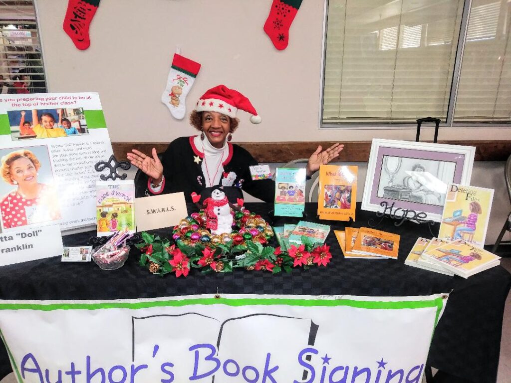 Book signing with author Yvetta Doll Franklin